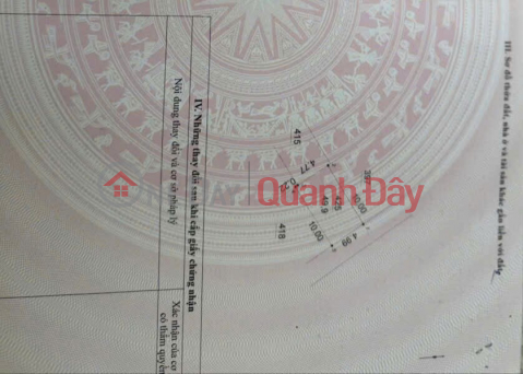 SUBDIVISION OF LOT ON SIDEWALK FOR BUSINESS AT THE PEAK BEHIND YEN NGHIA BUS STATION _0