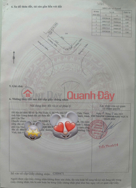 NICE LAND - GOOD PRICE - OWNER NEEDS TO SELL ORIGINAL PLOT E4-01, ROAD NO. 2, MAI DAM RESETTLEMENT AREA Sales Listings