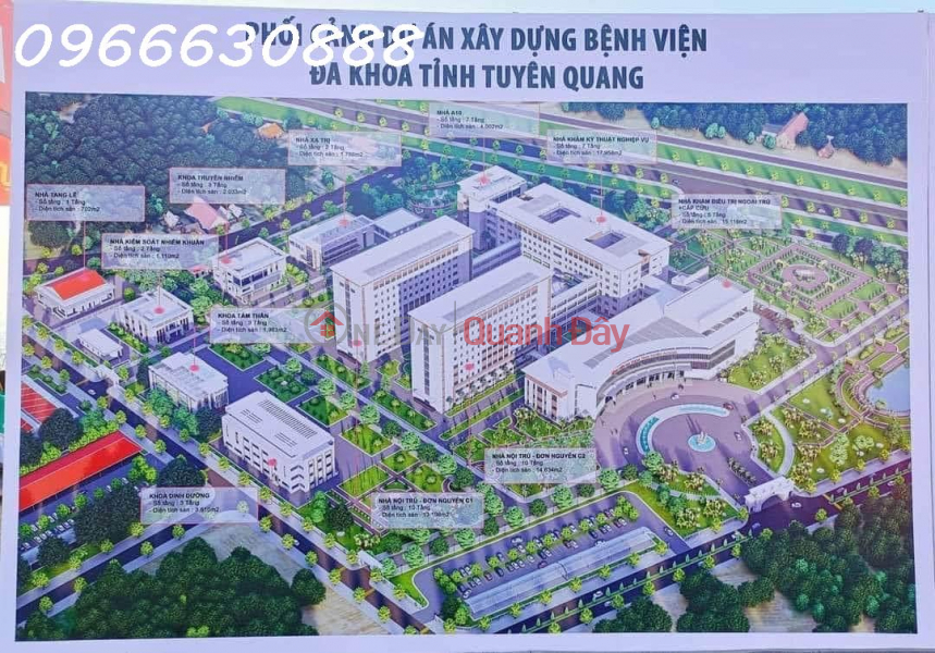 Property Search Vietnam | OneDay | Nhà ở Niêm yết bán | CỰC HOT! Cơ hội không thể bỏ lỡ với lô đất đẹp 2 mặt tiền, cách viện A đang xây dựng chỉ 150m.