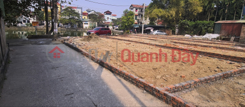 Bán đất MẶT HỒ Gia Lương (đình Gia Lộc),xã Việt Hùng, Đông Anh, Hà Nội, 75m2, miễn TG _0