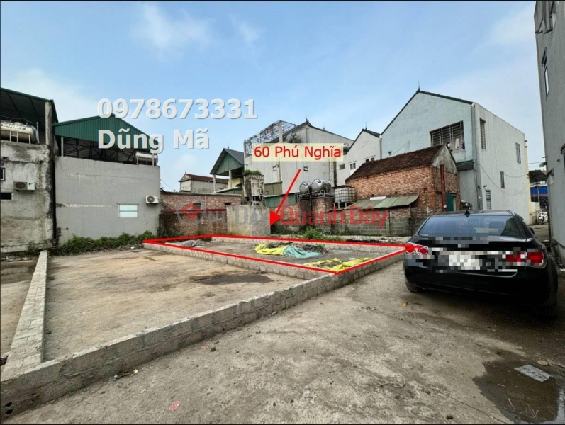 PRICE ONLY 1TY3 TO OWN LOT OF LAND AT PHU NGHIA INDUSTRIAL PARK-CHUONG MY-HANOI Sales Listings