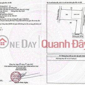 OWN A SUPER RARE LOT OF LAND - SUPER INVESTMENT PRICE In Xuan Phu Commune - Xuan Loc District - Dong Nai Province _0