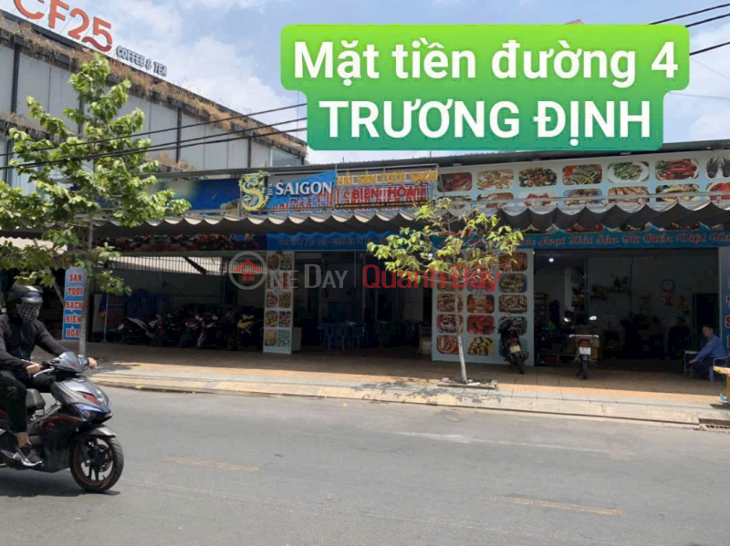 Land lot for sale on Truong Dinh Street, super nice location, 5m x 20m investment price Sales Listings