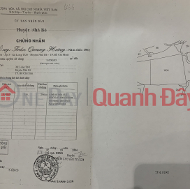 Cần bán nhanh lô đất ở Nhà Bè, giá rẻ. _0