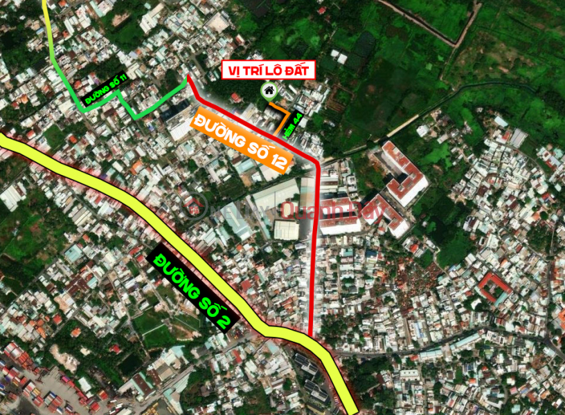 Residential Land, Street No. 12 Truong Tho 7.88 Billion, 4.06*24m Back Gate 4.77m Car Alley, SELLING CHEAP Vietnam, Sales đ 7.8 Billion