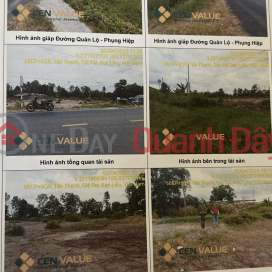The owner is looking to transfer ownership of a plot of land with frontage on Quan Lo Phung Hiep road, Ca Mau province. _0