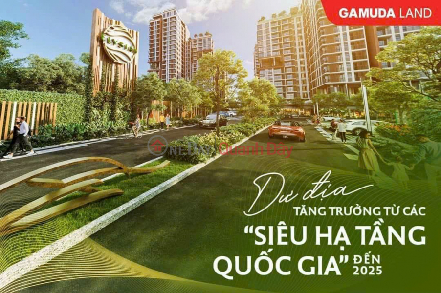 Elysian luxury apartment, green standards of Gamuda Land., Vietnam, Sales, đ 3 Billion