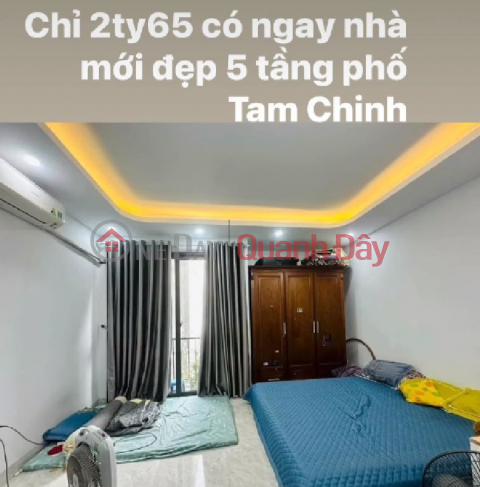 BEAUTIFUL HOUSE TAM TRINH - HOANG MAI - 27M2 - 5 FLOORS - 4.5M FRONTAGE - PRICE 2.65 BILLION (NEGOTIABLE) _0