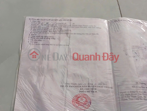 NHÀ ĐẸP – MẶT TIỀN – CHÍNH CHỦ CẦN BÁN Đường Tỉnh Lộ 827b Xã Thanh Phú Long, Châu Thành, Long An _0