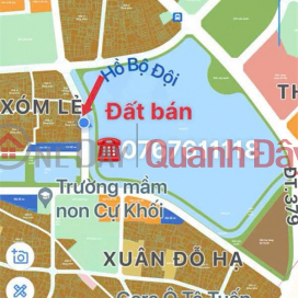 Bán đất phân lô Thạch Bàn,mặt hồ CV,ô tô tải tránh,vỉa hè 3m,DT50m,MT5m,10 tỷ _0