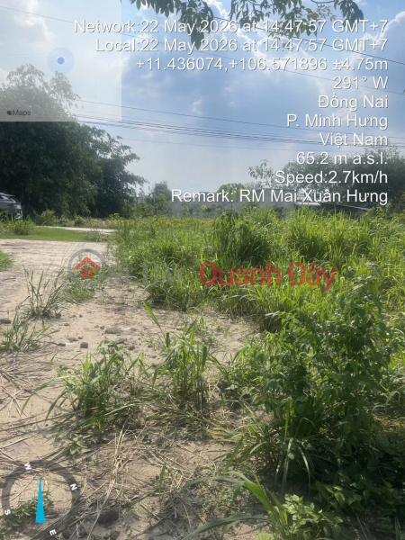 ĐẤT ĐẸP – GIÁ TỐT - CẦN BÁN LÔ ĐẤT 470 M² Xã Minh Long, Huyện Chơn Thành, Tỉnh Bình Phước Niêm yết bán