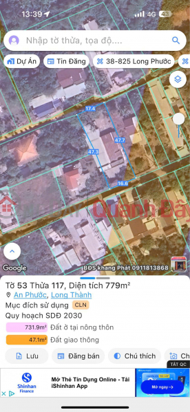 Property Search Vietnam | OneDay | Nhà ở | Niêm yết bán, ĐẤT CHÍNH CHỦ ĐẸP – GIÁ TỐT – CẦN BÁN GẤP Tại xã An Phước, huyện Long Thành, Đồng Nai