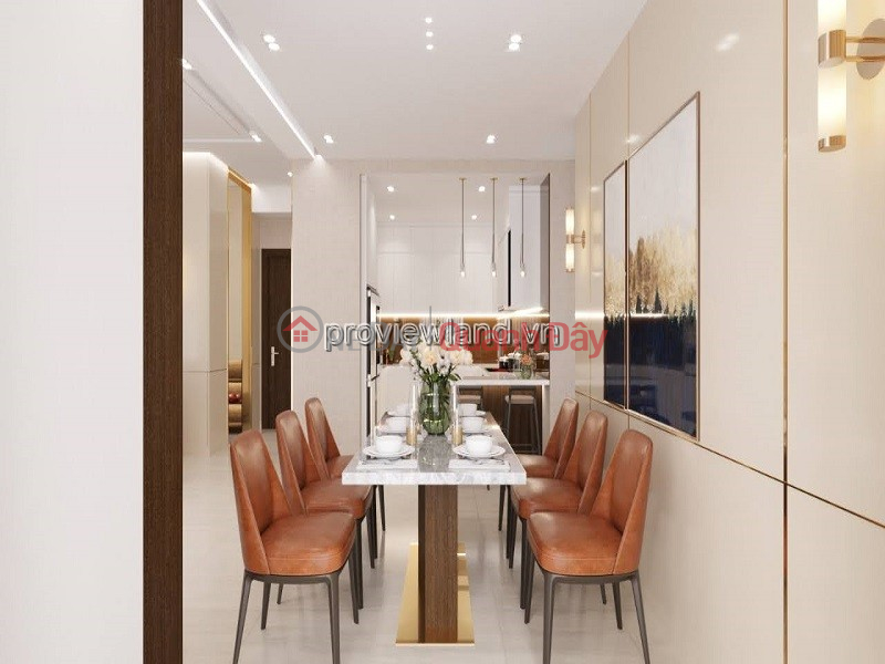 Centana penthouse building B type 3 bedrooms with furniture for rent Vietnam | Rental, ₫ 35 Million/ month