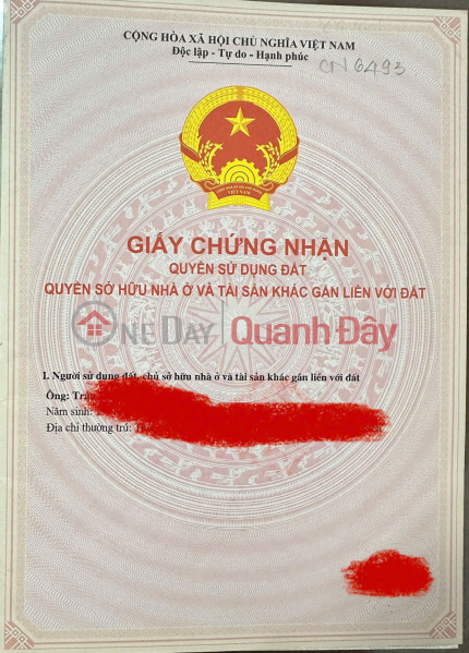 LAND FOR SALE IN SON GIANG COMMUNE – SONG HINH DISTRICT, PHU YEN PROVINCE Sales Listings