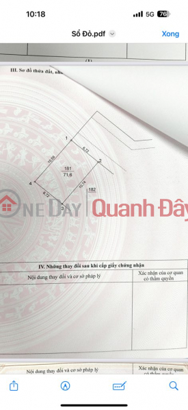 Rare segment - Ngu Hiep - Tuong Chuc - Cars avoid - Suitable for building office buildings, businesses Vietnam Sales | đ 10.8 Billion