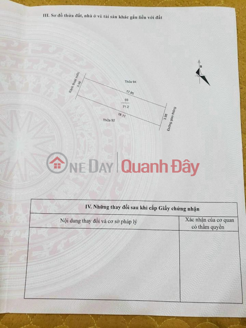 Owner sent for quick sale of land plot in Tan Minh - Tu Minh - Hai Duong City. _0