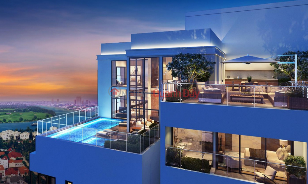 Penthouse for sale right in Chanh Hung - Giai Viet, Samland building, 100% new house Sales Listings