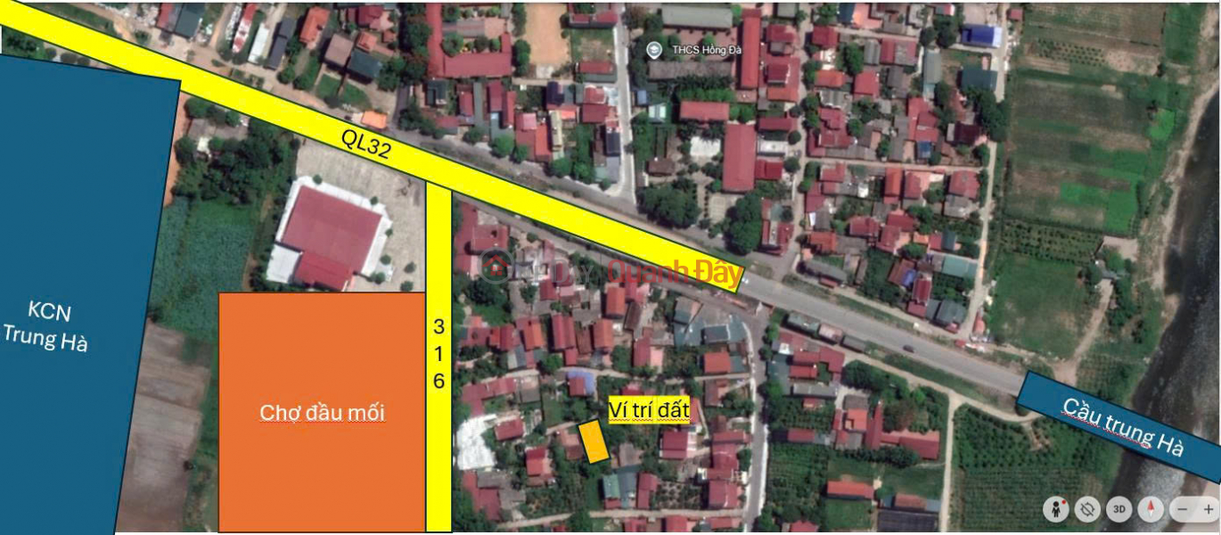 Property Search Vietnam | OneDay | Nhà ở | Niêm yết bán, BÁN LÔ ĐẤT ĐẸP 346M² – ĐẦU CẦU TRUNG HÀ – TAM NÔNG, PHÚ THỌ