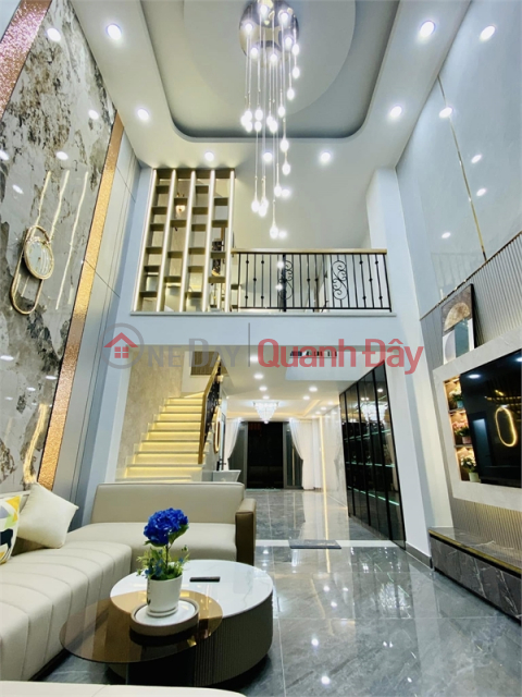 Townhouse on Street No. 2, Ward 16. Near Phan Chu Trinh School, Free High-class Furniture _0