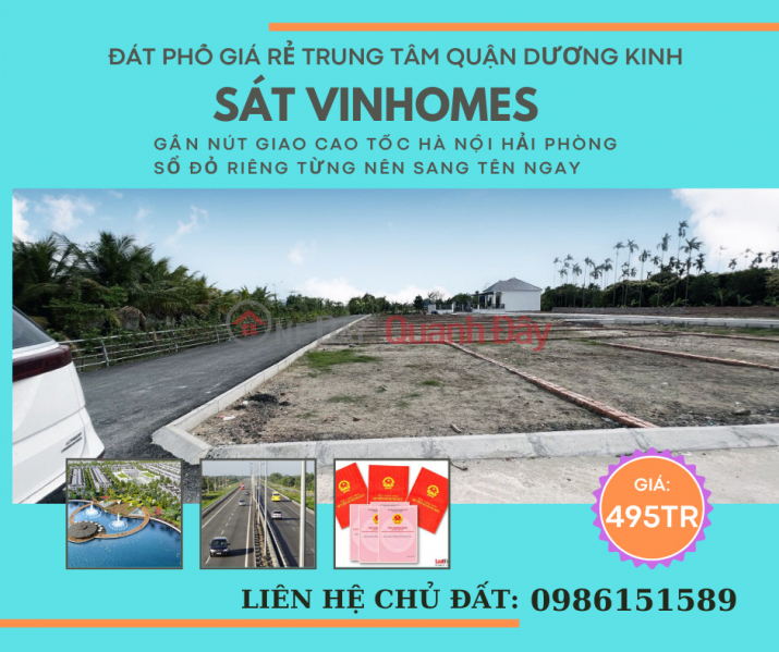 For sale 2 adjacent plots of land with 9m wide frontage located in residential area of Hoa Nghia ward, Duong Kinh district, Hai Phong. Sales Listings