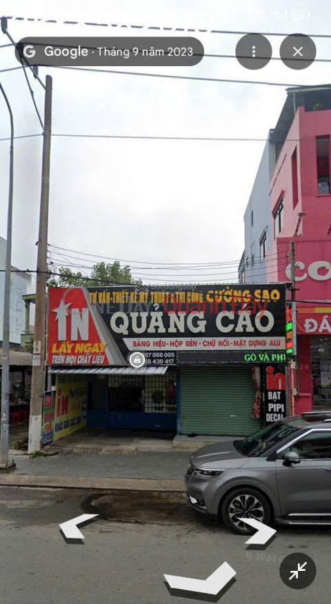 Bán nhà mặt phố 445, Cách Mạng Tháng Tám, Phường Phú Cường, 438.1m2 _0