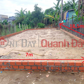 Land for sale in the center of Dien Hong commune, Dien Ban town, area 130m2 _0