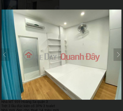 ️️ 4-storey House for rent in Hoang Sa Business Area, District 3 - 18 million\/month _0