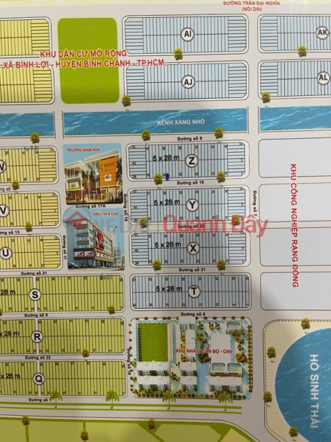 Owner Sells Residential Land Bordering Binh Chanh, Price 2 Billion, Ready Certificate _0