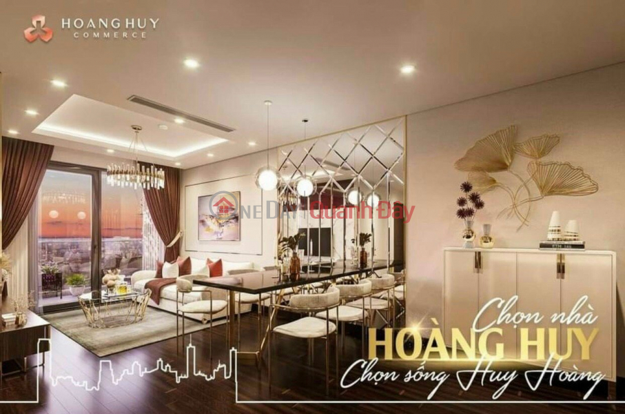 đ 2,94 tỷ | Sở hữu căn hộ cao cấp Hoàng Huy Commerce với giá tốt nhất