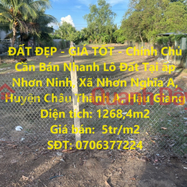 BEAUTIFUL LAND - GOOD PRICE - Owner Needs to Sell Land Plot Quickly in Nhon Nghia A - Hau Giang _0