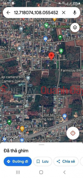 Property Search Vietnam | OneDay | Nhà ở Niêm yết bán Sở Hữu Ngay Lô Đất Đẹp Vị Trí Đắc Địa Tại Xã Cư Êbur, Tp Buôn Ma Thuột, Đăk Lăk