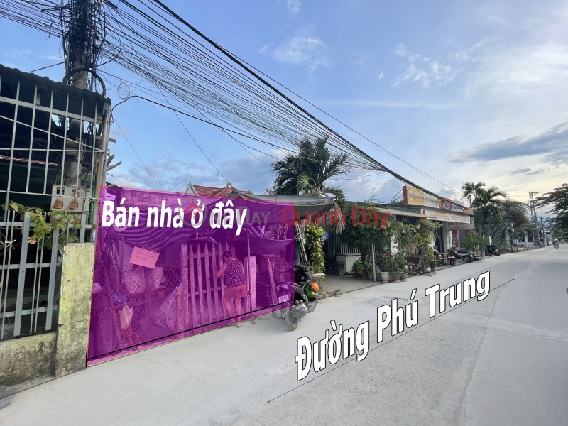 Bán nhà Vĩnh Thạnh Nha Trang mặt tiền đường Phú Trung Nha Trang giá 2,4 tỷ Niêm yết bán