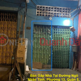 NHÀ CHÍNH CHỦ - GIÁ TỐT - Chính Chủ Bán Gấp Nhà Tại Phường 13, Quận 5, Tp Hồ Chí Minh _0