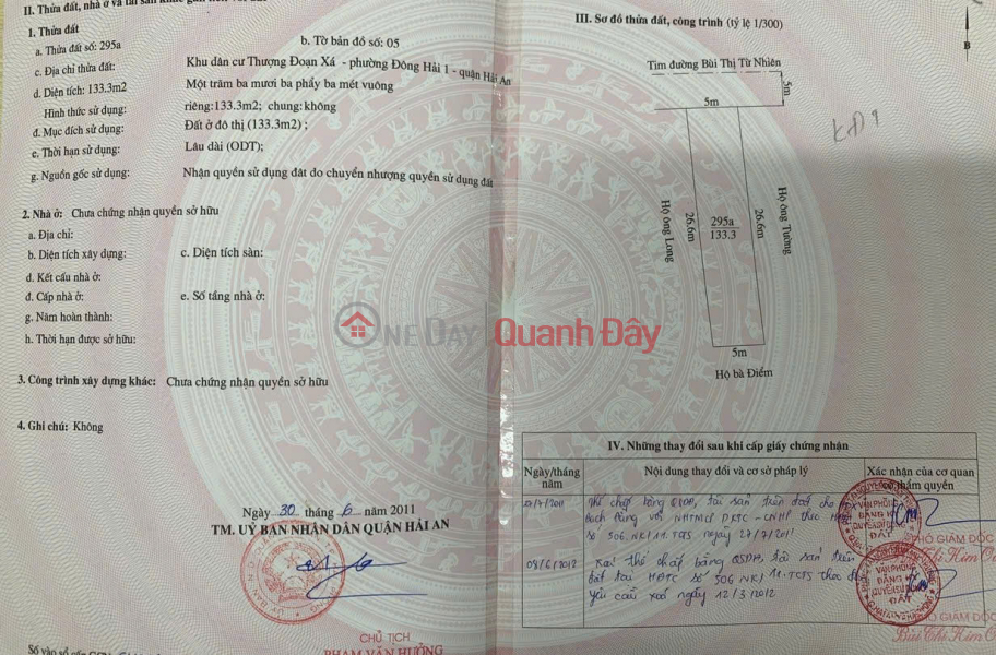 Đất mặt đường Bùi Thị Tự Nhiên - 133m - Mặt tiền 5m - ngã 4 Phủ Thượng Đoạn | Việt Nam | Bán đ 8,66 tỷ