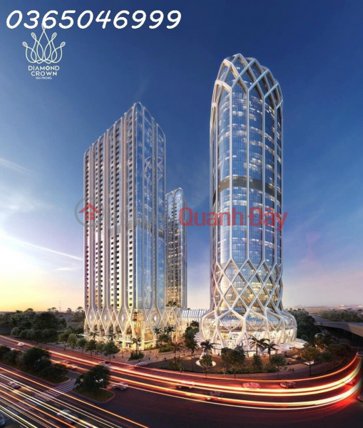 Property Search Vietnam | OneDay | Residential, Sales Listings | Customer needs money so wants to urgently transfer a 1.5-bedroom luxury apartment in Doji Diamond Crown project Le Hong Phong