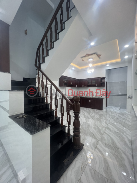 Selling social house adjacent to Binh Thanh Binh Tan - Only 5 billion, beautiful new house with 4 floors, area nearly 70M2, VIP subdivision _0