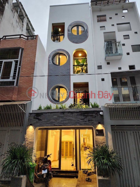 Beautiful 4-storey house in Su Van Hanh business alley _0