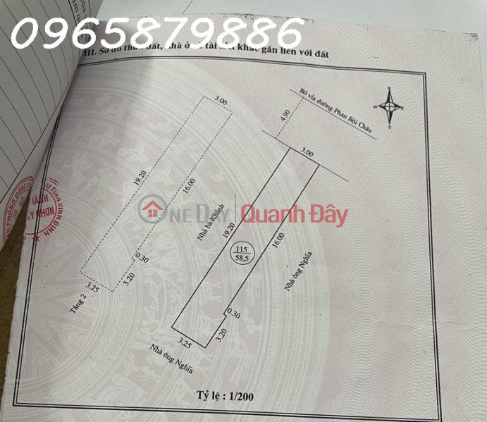 House for sale on Phan Boi Chau street, Quy Nhon. Usable area 175.5 m2. Vietnam | Sales | đ 10.7 Billion
