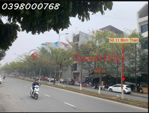 Selling frontage plot No. 11 Binh Than Street, Vo Cuong Ward, Bac Ninh City, investment price _0