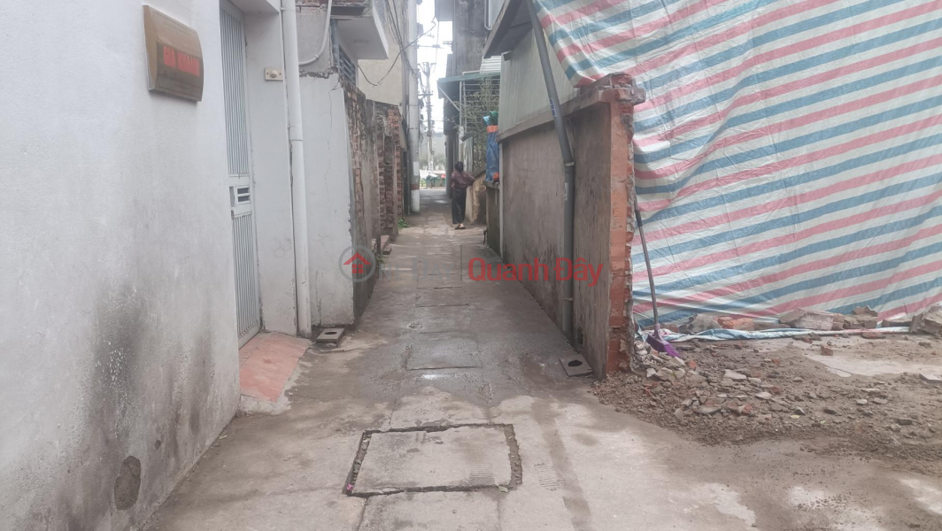 Land for sale in Thuy Linh, 55m2, 2 sides, front and back alleys, 15m, cars can stop and park, Hoang Mai Sales Listings