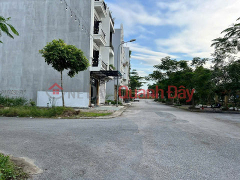 Corner plot in Vinh Niem resettlement area - opposite the Tax Department, super beautiful location - 55m², Price 6.25 billion VND _0