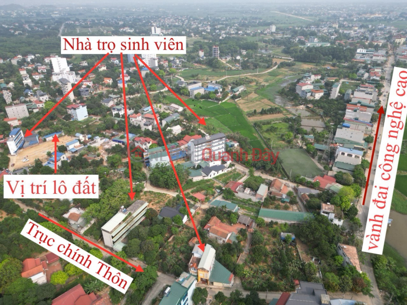 Property Search Vietnam | OneDay | Nhà ở | Niêm yết bán | Đất F0 giá đầu tư, Tân Xã, Thạch Thất. Cách ĐH FPT chỉ 2km, mặt đường Kim Bông chỉ 400m