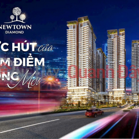 Suất ngoại giao căn hộ Newtown Diamond, mặt biển Non Nước, sổ đỏ lâu dài, giá 7x tr/m2 _0
