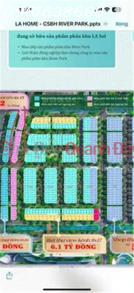 Townhouse for sale with two street frontages at LA Home Long An, 4.662 billion VND (developer's price),90m2 x 3 floors. | Vietnam Sales | đ 4.66 Billion