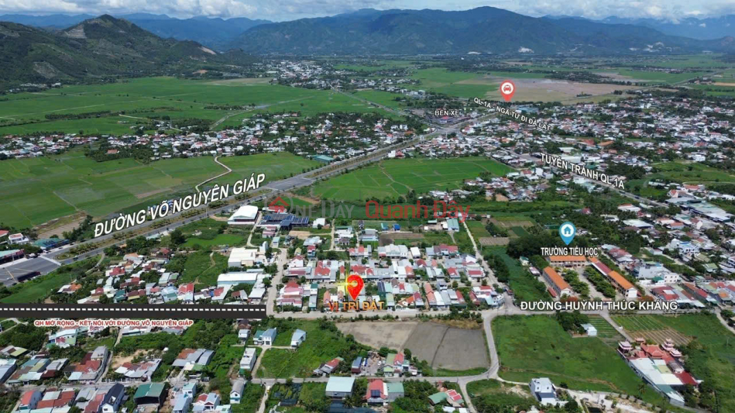 Lô góc 2 Mặt tiền hiếm hoi mặt tiền đường Huỳnh Thúc Kháng, Diên Toàn, Tỉnh Khánh Hòa Niêm yết bán