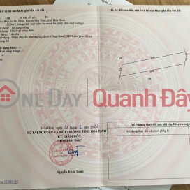 BEAUTIFUL LAND - GOOD PRICE - NEED TO SELL LAND LOT IN Da Phuc commune, Yen Thuy district, Hoa Binh _0