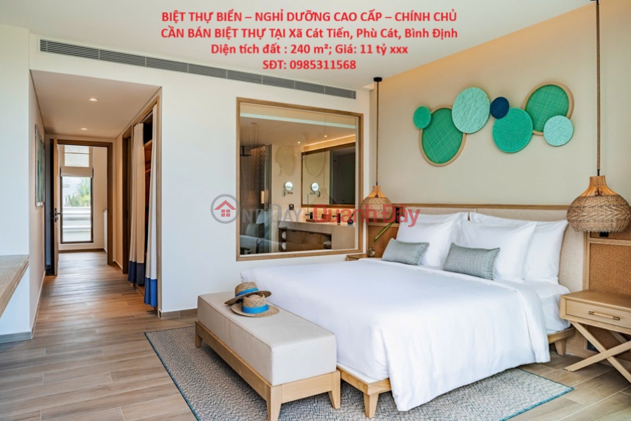 LUXURY BEACHFRONT VILLA – OWNER SELLING VILLA IN CAT TIEN COMMUNE, PHU CAT DISTRICT, BINH DINH PROVINCE Sales Listings