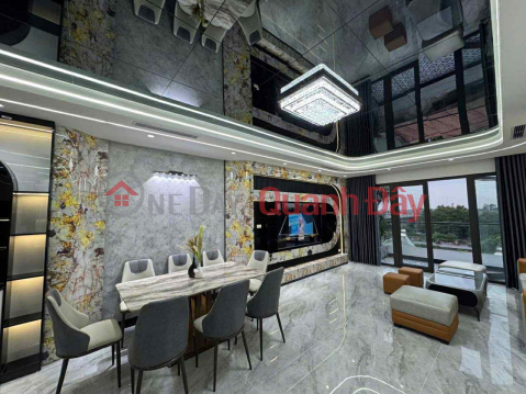 Corner house for sale in Long Bien, 8 floors, elevator, car access, business, fully furnished _0