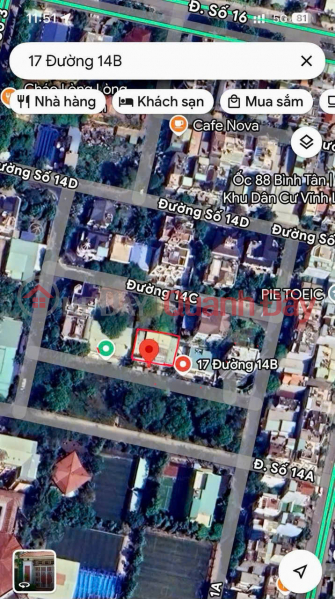 CHÍNH CHỦ bán đất vị trí siêu đẹp - Mặt đường số 14B - Phường Bình Tân, TP HCM | Việt Nam | Bán | đ 35 tỷ