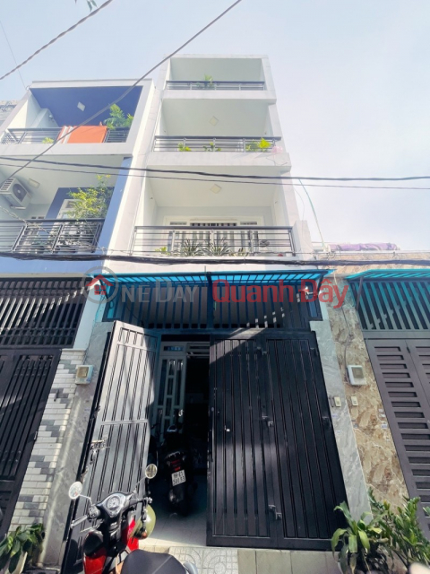 House for sale in Do Doc Long, Tan Phu - 72m2, 4 floors, 5m alley, car can enter the house _0